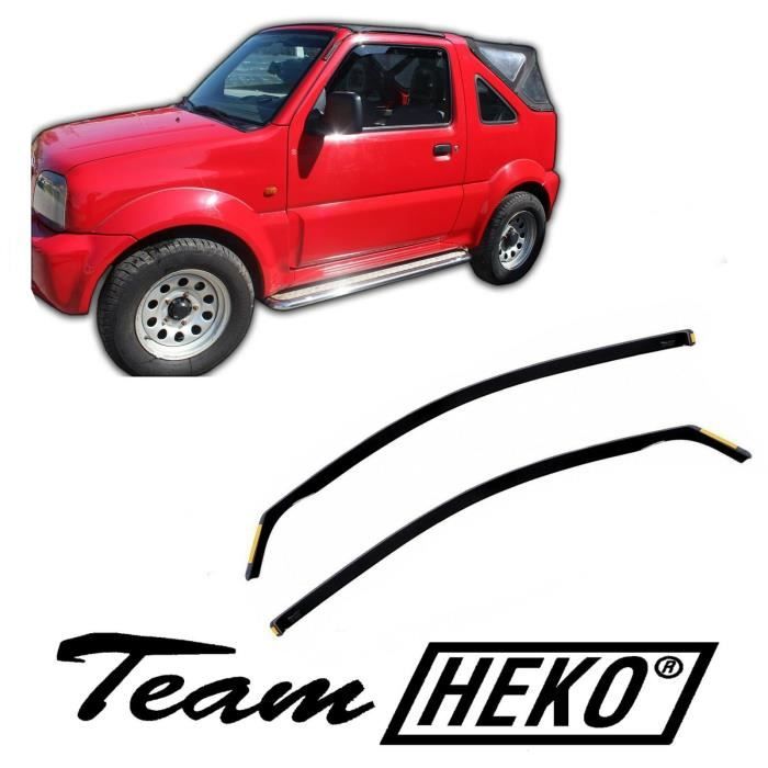 - Deflecteurs d'air Déflecteurs de vent Compatible avec SUZUKI JIMNY 1998 -2018 2pcs