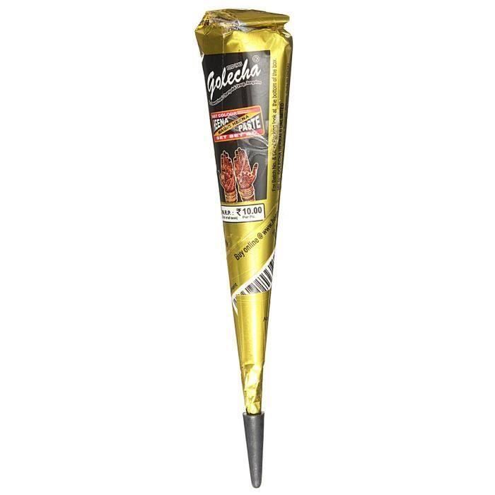 3PCS Tubes Crème Temporaire Henné Tatouage Mehandi Noir Body Art Wir85