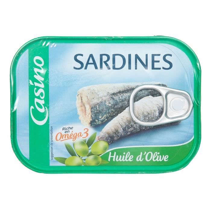 Sardines à l'huile d'olive - 135gx2