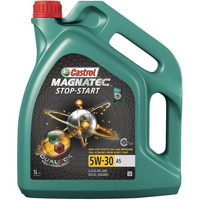 CASTROL Huile-Additif Magnatec Stop-start A5 - Synthetique / 5W30 / 5L