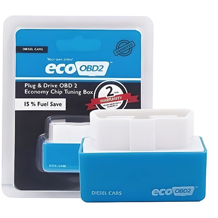 ECO+ OBD2 pour véhicule DIESEL - Programmation auto - Economie de carburant