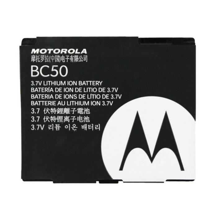Originale batterie Motorola BC-50, BC50, BC 50 pour Motorola RIZR Z3