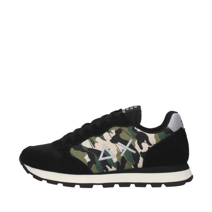 Sun68 Z40103 chaussures de tennis faible homme VERT