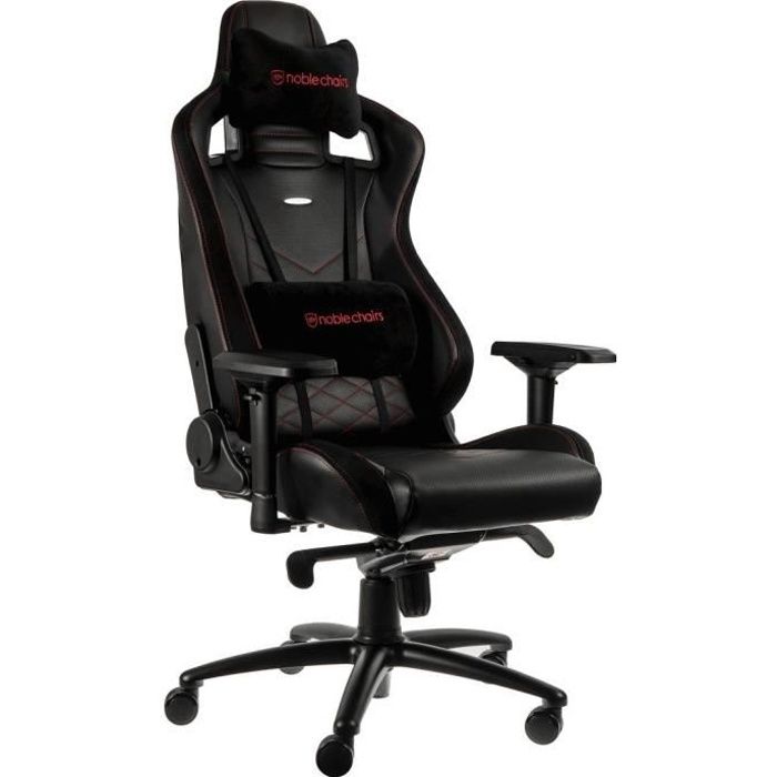NOBLE CHAIRS Siège gamer Epic Series - Noir et rouge