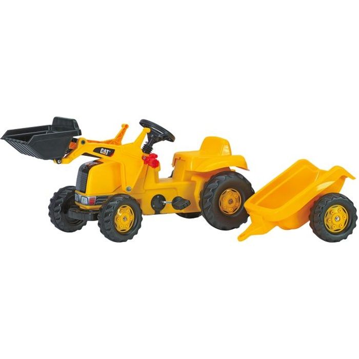 Tracteur à pédales CATERPILLAR avec chargeur et r…