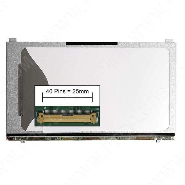 Dalle écran LCD LED type Toshiba PT535E-00V00DFR 15.6 1366x768 - Mate