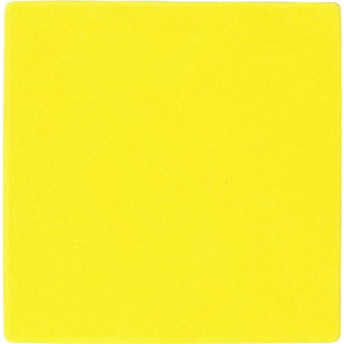 Carré 20 x 20 cm pour marqauge au sol jaune