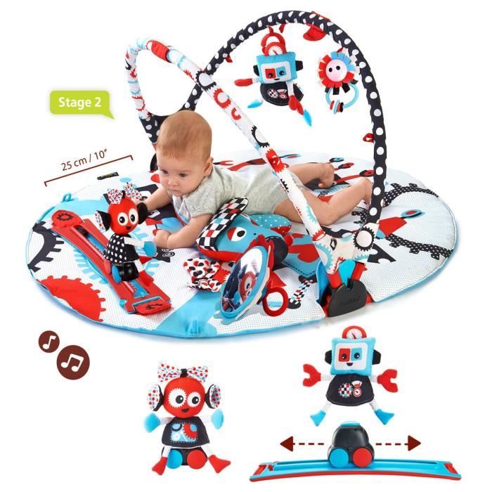 YOOKIDOO Tapis d'éveil Gymotion Robot