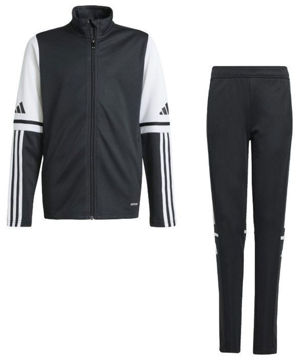 Jogging Enfant - Adidas - Aerodry - Noir et Blanc - 100% Recyclé - Respirant Jogging Enfant - Adidas - Aerodry - Noir et Blanc - 100% Recyclé - Respirant