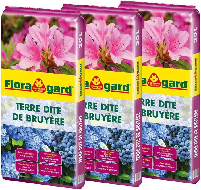 Terreaux Fertiligene - Terre Dite De Bruyere 6l