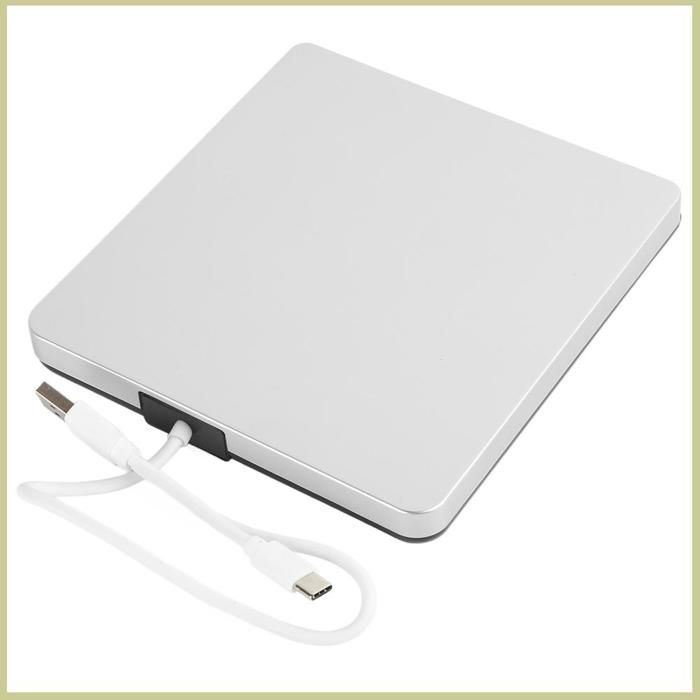 Cocosity Lecteur de CD DVD externe External CD DVD Drive Ultrathin USB3 ...