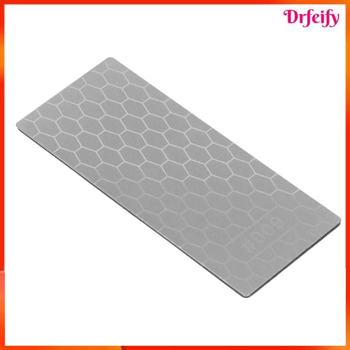 Pierre à aiguiser diamant - AKOZON - 150x63 mm - surface nid dabeille - durable - légère