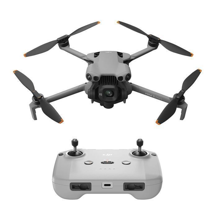 Drone - DJI - Mini 5 Pro Fly More Combo (DJI RC-N3) - Caméra 4K - Capteur CMOS 1 - Détection obstacles