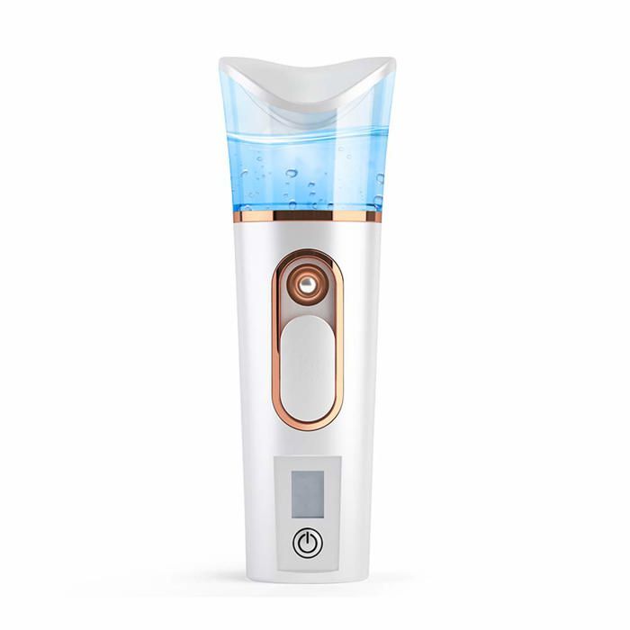Vaporisateur facial - Belle commode - Hydratation profonde - Brume fine en 10 secondes - Grand réservoir 30 ml
