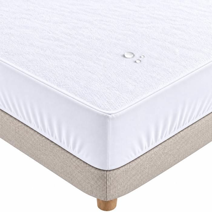 Protège-Matelas 140x190/200 Imperméable Respirant – Alèse Drap Housse Silencieuse – Anti-Acariens – Bonnet Extensible 36 cm