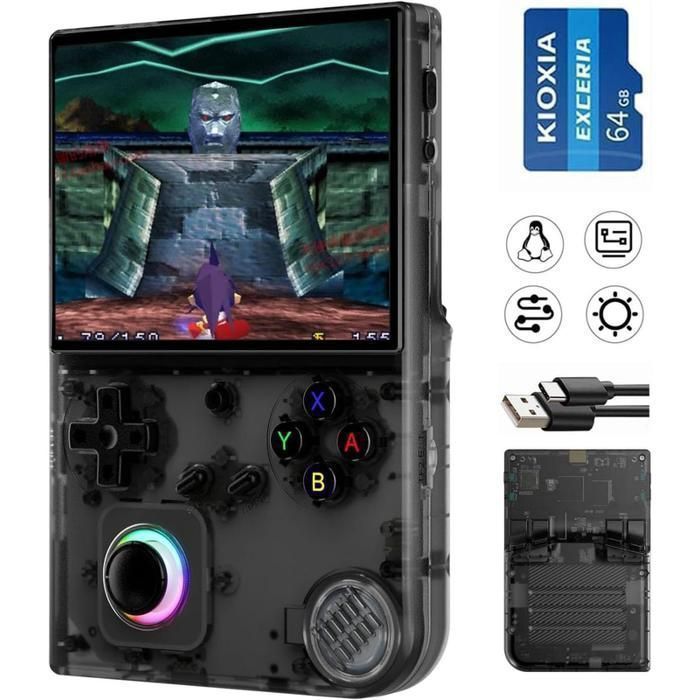 Anbernic RG40XXV – Console Rétro Portable Écran 4 Pouces, Processeur Cortex-A53 Et Effets RVB