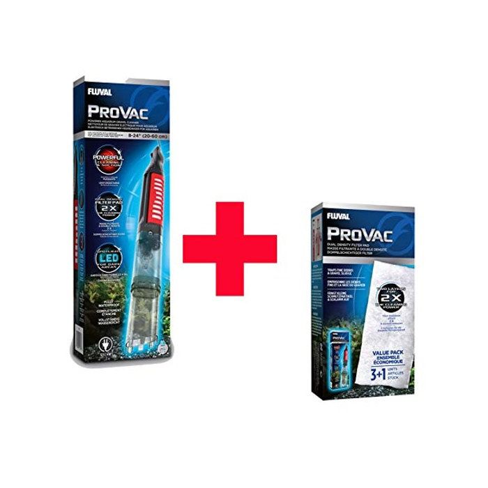 Nettoyeur de substrat - FLUVAL - Pro VAC - électrique 12V/85W - LED - pour aquariums jusquà 60 cm Nettoyeur de substrat - FLUVAL - Pro VAC - électrique 12V/85W - LED - pour aquariums jusquà 60 cm