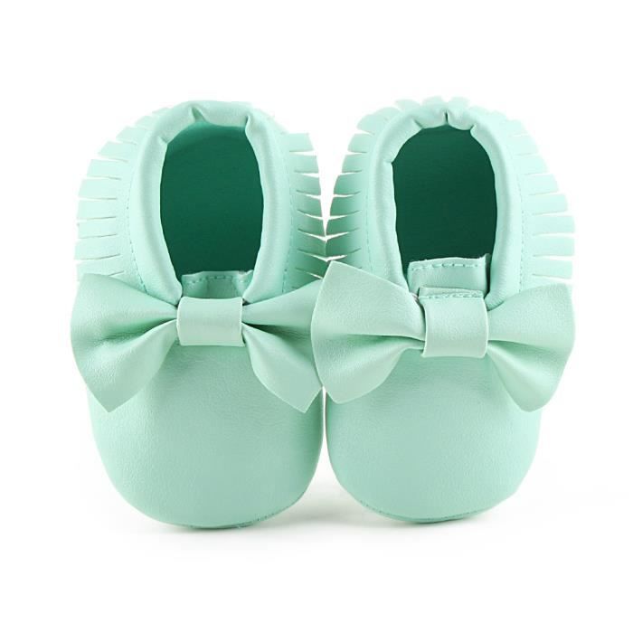 Couleur vert clair taille 13 18 mois Chaussures de b b nouveau n