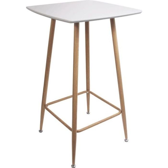 Syoda Mange Debout Carre Plateau Blanc Achat Vente Mange Debout Syoda Mange Debout Carre Cdiscount