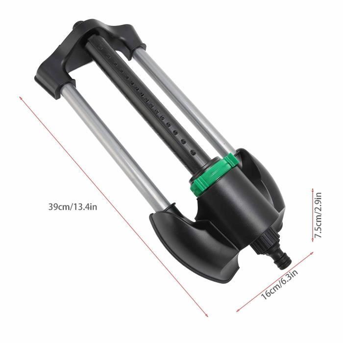Arroseur Oscillant pour Jardin - E Arroseurs de Jardin - 360° Réglable