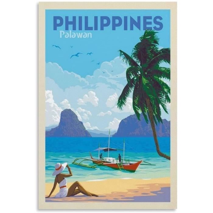 Poster Mural Vintage Voyage Du Monde Irlande 50 X 75 Cm 14420