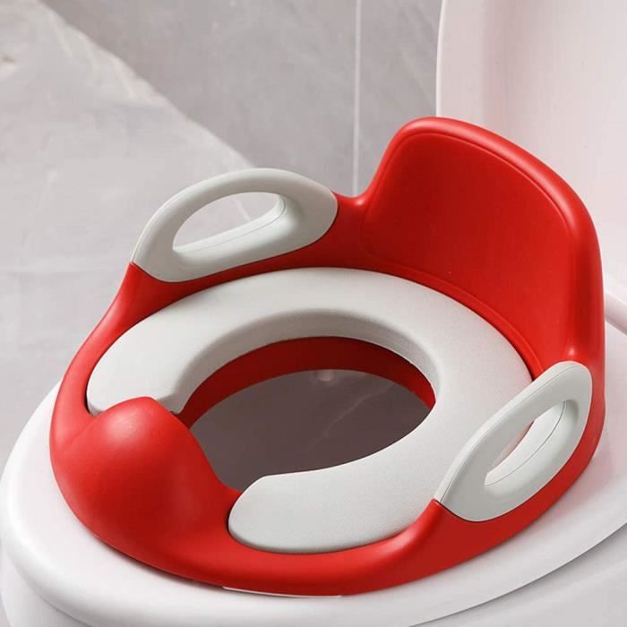 Abattant WC Réducteur De Toilettes 2 Lunettes (Une Pour Adulte Et Une