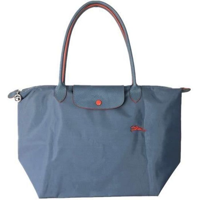 Longchamp Le Pliage Grand sac à main en nylon pour femme-Bleu brume - Achat  / Vente Longchamp Le Pliage Grand s - Cdiscount