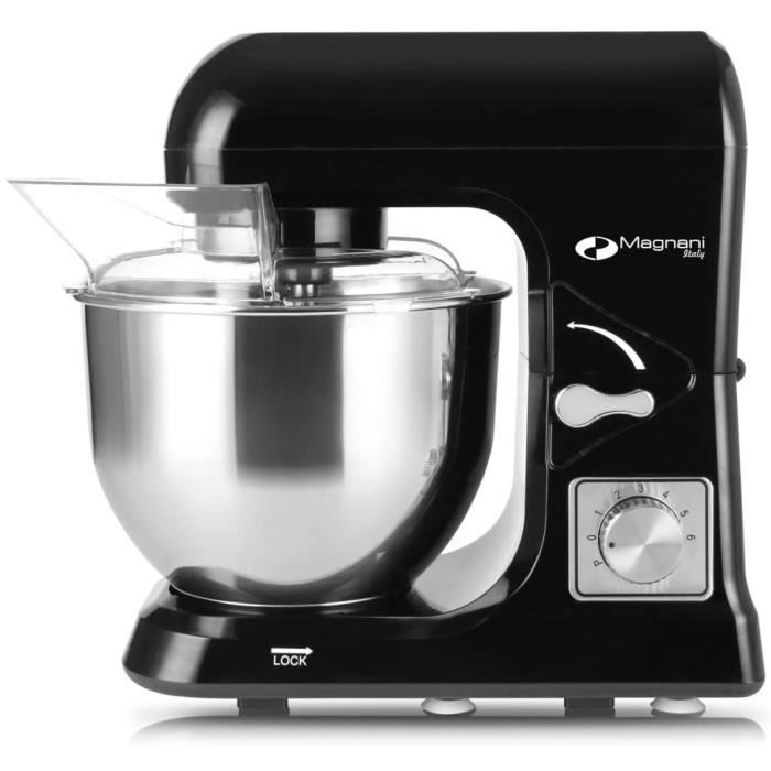 Robot Patissier Noir, Robot Cuisine Multifonctions, Batteur Electrique ...