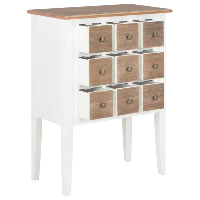 Festnight Buffet Scandinave Buffet Ikea Buffet Blanc 54 X 30 X