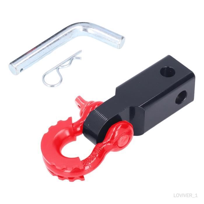 Boule D'attelage Universelle 1-7/8 Pouces - Capacité 2000 Lb - Pour VTT Et Tracteurs - Chrome