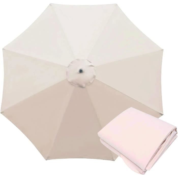 Housse De Parasol De Terrasse 3 M - Imperméable Et Anti-UV - Pour Jardin, Piscine, Camping - Coloris Assortis
