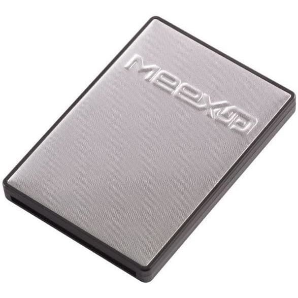 Porte-cartes Rigide MeexUp RFID Anti-piratage - 6 Cartes - Aluminium Anthracite/blanc - Neuf Avec étiquettes