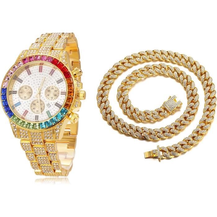 Montre platine homme deals