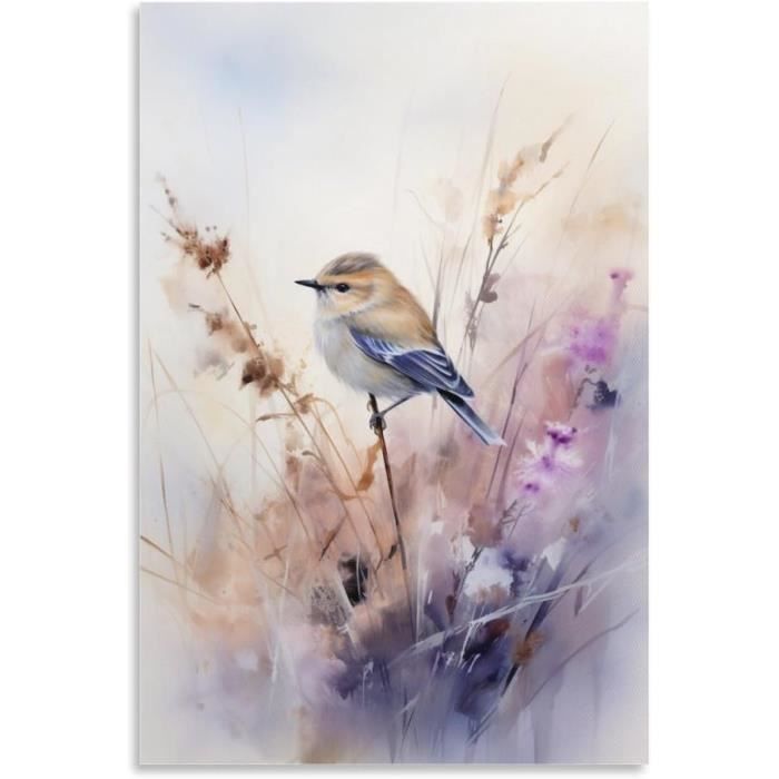Poster Belle illustration vectorielle avec une fée, des papillons, des