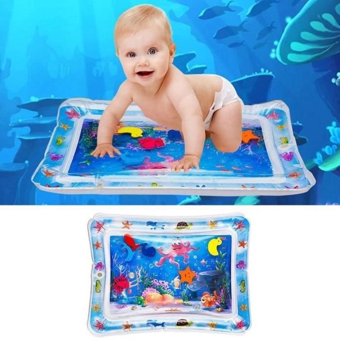 Tapis De Jeu Gonflable Pour Bebe Enfants Coussin Tapis De Jeu Gonflable Rempli D Eau Gonflable Pad Pour Bebe Octopus Cdiscount Puericulture Eveil Bebe