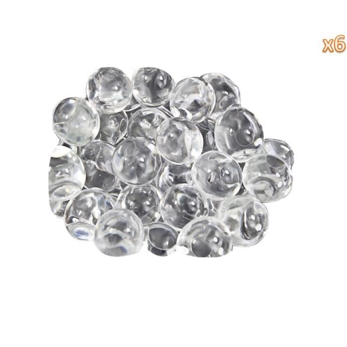 Lot De 60 000 Perles En Gel D'eau (perles D'hydrogel) Non Toxiques - Taille 9-11 Mm Après Trempage, Couleur Violette - 3