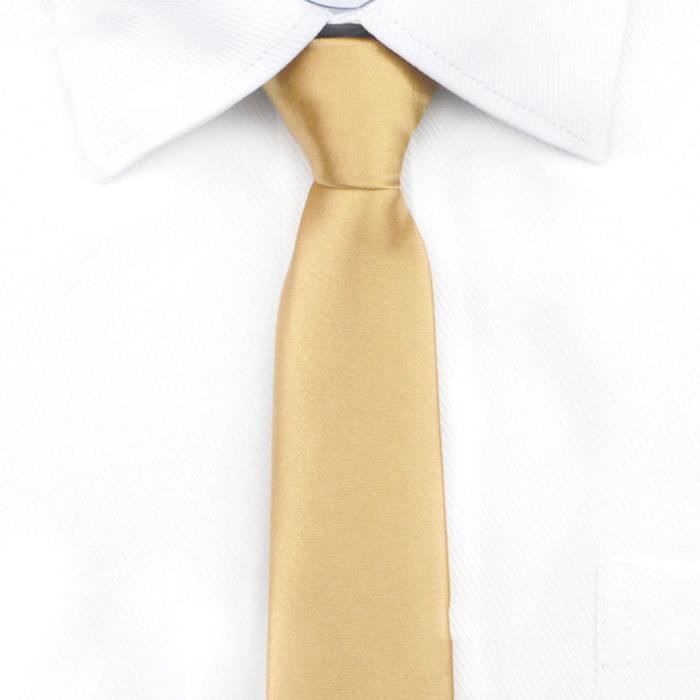 Lavable à 30° Cravate Slim 6cm 100/% Polyester Ultra doux et confortable SQUATCH®