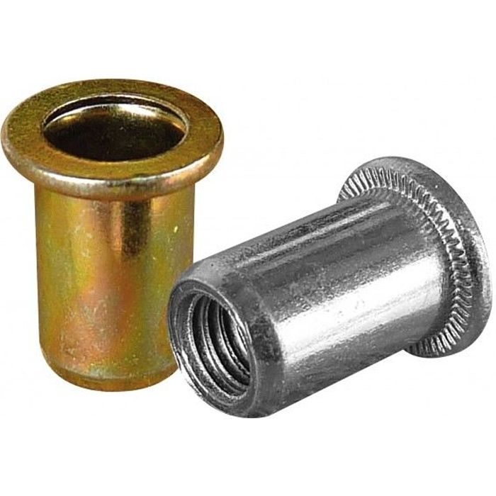 10 écrous En Aluminium M5 Violet - Pack Pro-Bolt - Filetage 0.80mm - Neufs