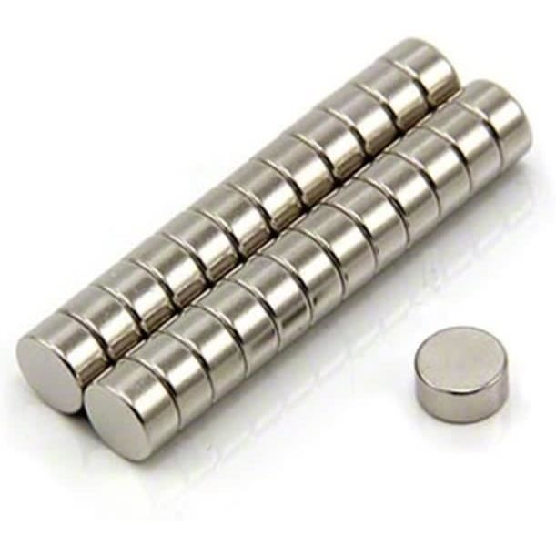 Aimant Disque N35 Puissant - 30 Mm De Diamètre X 10 Mm D'épaisseur - Terre Rare - Neuf