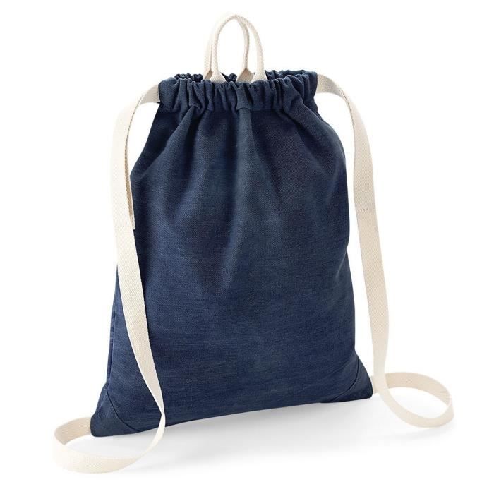Sac à dos - BG642 - Denim - Bleu foncé - 12 Litres - Style décontracté