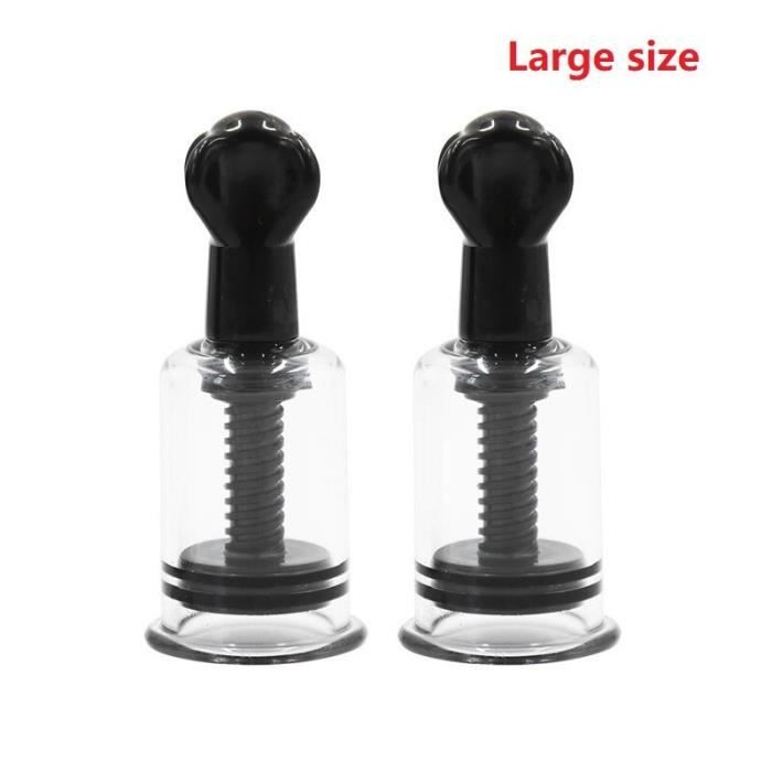 Ventouse Pompe BDSM Saugnapf Pour Chasteté - Unisexe, Taille S à XL, Neuf