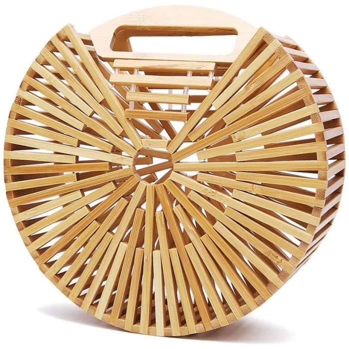 Sac a main clearance bambou demi lune
