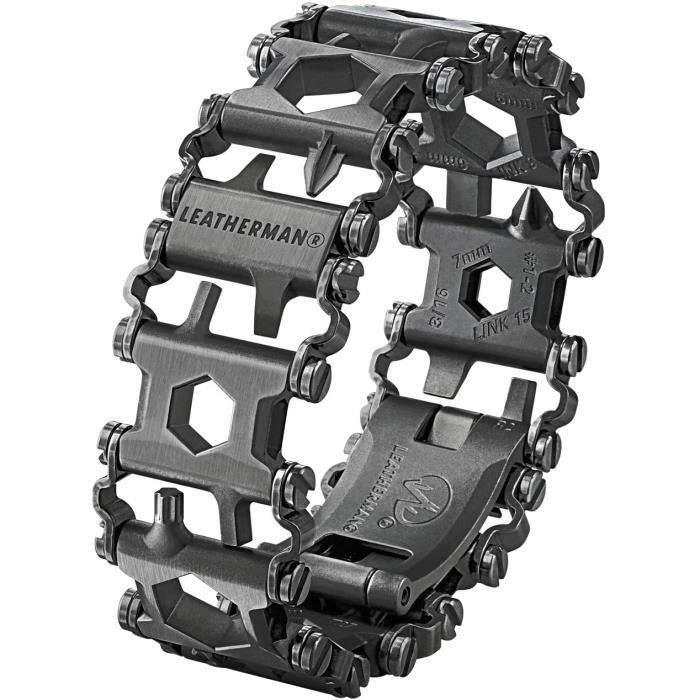 Leatherman Tread - Bracelet 29 outils multifonctions en acier inox avec clés allen, tournevis et bien plus encore pratique, por330