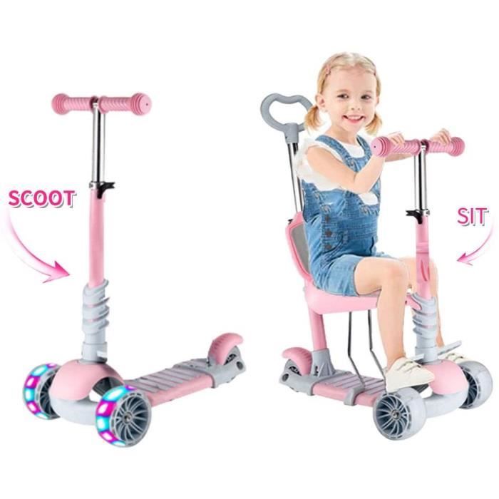 Baobe 5 En 1 Enfants Trottinette Bebe Trottinette Trottinette Reglable Pour Les Tout Petits De 1 A 6 Ans Garcons Filles Soutenan Achat Vente Baobe 5 En 1 Enfants Trotti Cdiscount