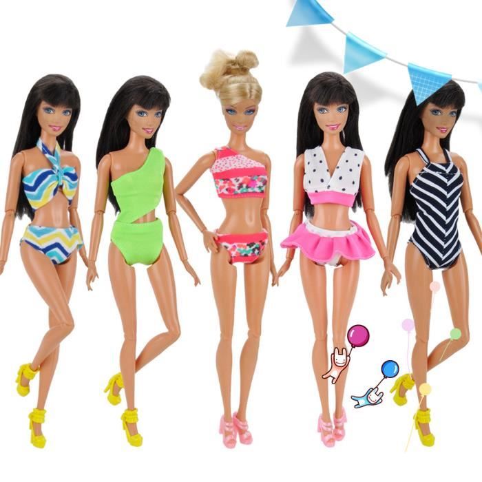 Maillot de bain hot sale pour barbie
