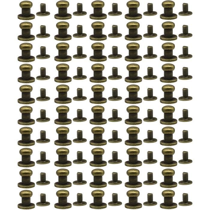 Rivets Tête De Mort Pour Cuir Et Tissu - Avec Outil De Perçage - Style Gothique - Pour Sacs, Ceintures, Vêtements