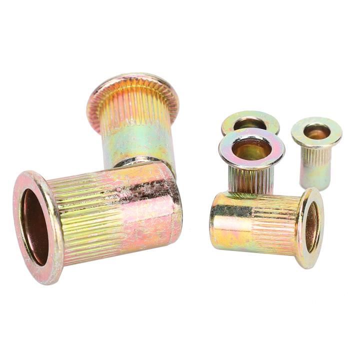 Écrou à rivet, jeu d'écrous à rivets bricolage, application large 6 ...