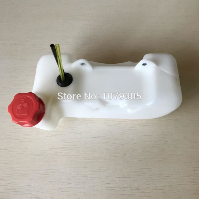Réservoir De Carburant Pour Débroussailleuse 43CC 40-5 139 | Pièce De Rechange Plastique Blanc - Accessoire Tondeuse à Gazon - 1