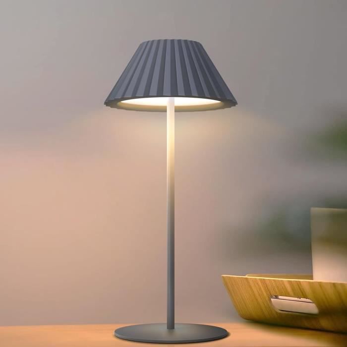 Lampe De Table Sans Fil Touch Lampe De Table Led Rechargeable À