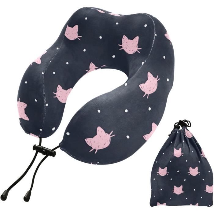 Oreiller De Voyage SNUGL - Mousse Mémoire Forme - Confort Cou